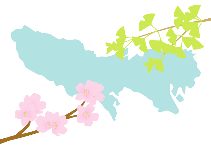 植木販売エリア